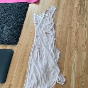 Bridesmaid dress - wrap dress chiffon